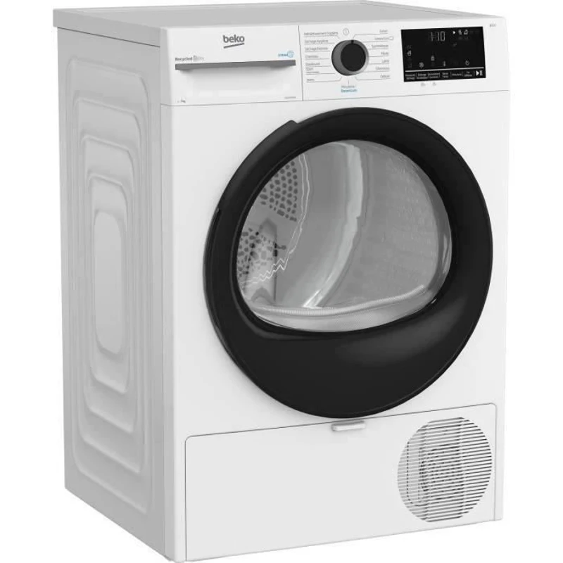 Seche-linge pompe a chaleur BEKO b300 D3H27493W - 7 kg - Induction - L60cm - Capteur d'humidité - Blanc