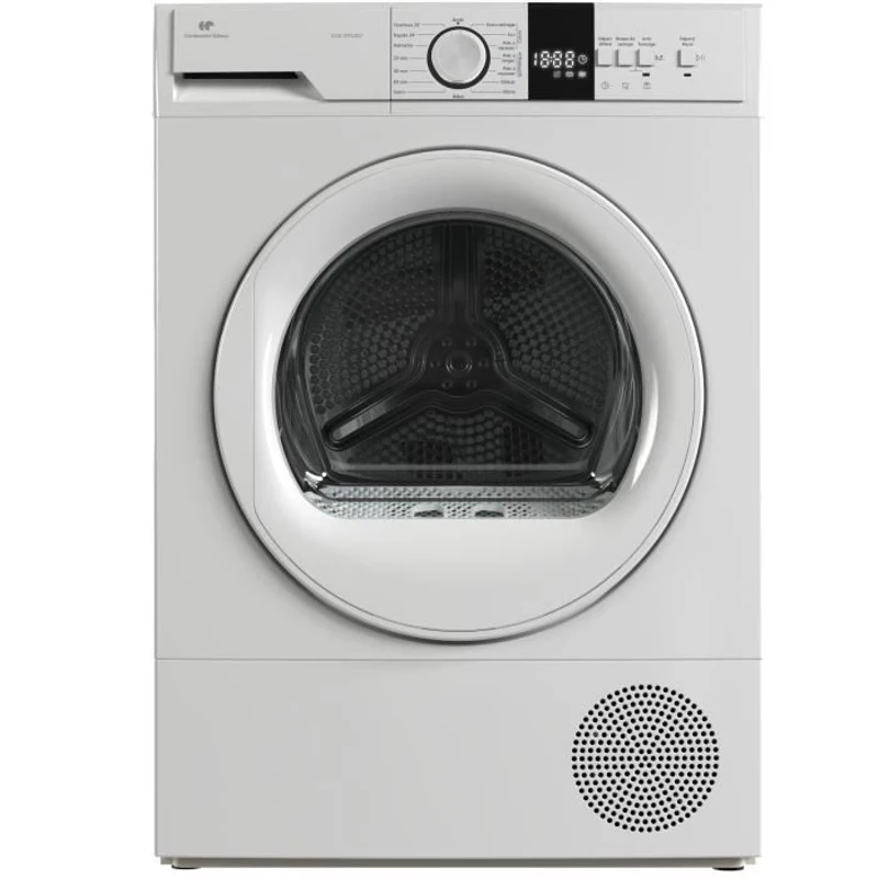 Seche-linge pompe a chaleur CONTINENTAL EDISON CESL10PCW2 - 10 kg - 60 cm - Classe E - Blanc