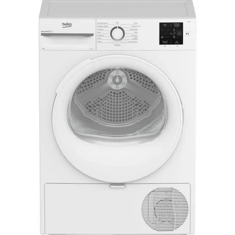 Seche-linge pompe a chaleur BEKO b300 Eco sense D0H1930 - 9 kg - L60cm - Blanc