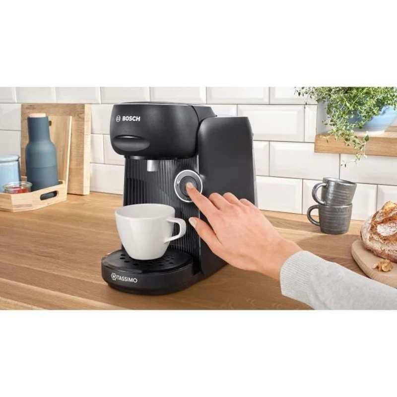 Machine a café - BOSCH - TAS16B2 - Tassimo Finesse - 1400 W - 0,7 L - Noir