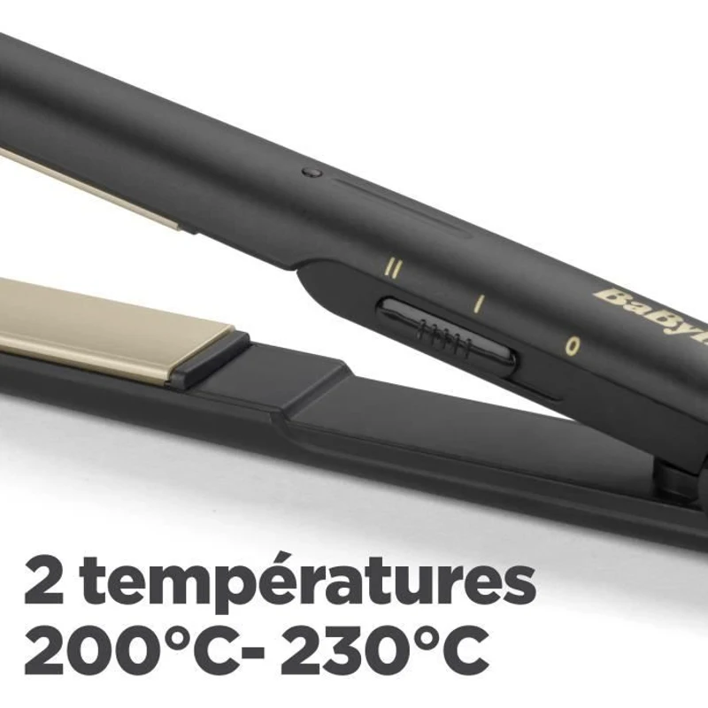 Lisseur - BaByliss - ST089E Straight 230 - Plaques Céramique et Multi-Voltage