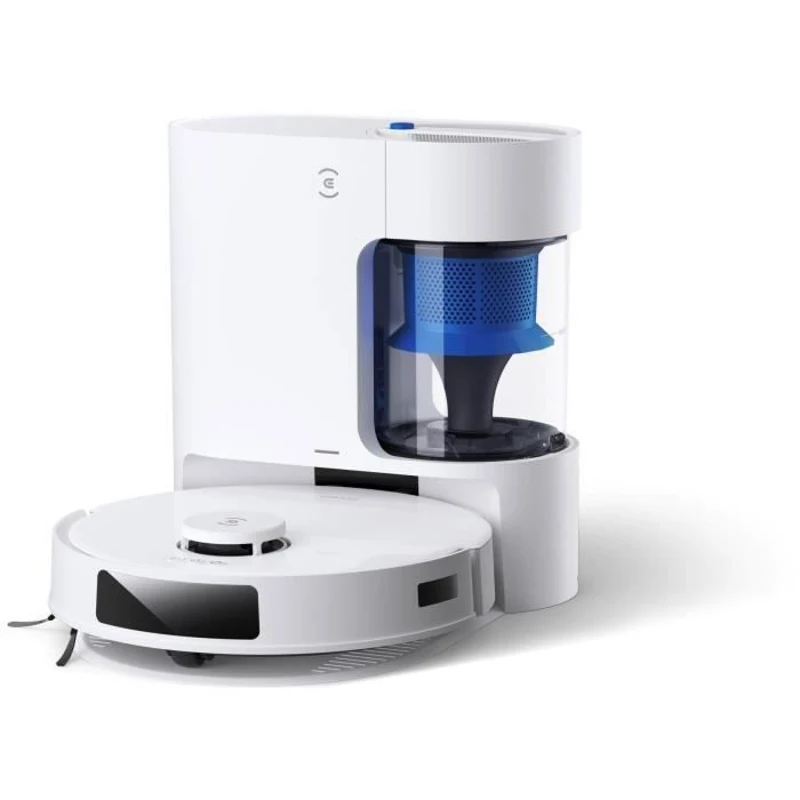 Aspirateur Robot Laveur ECOVACS DEEBOT N20 PLUS, Technologie PureCyclone avec conteneur a poussiere sans consommable, 8000Pa