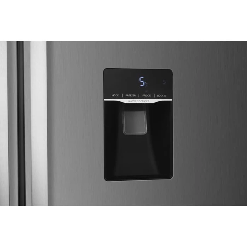 Réfrigérateur américain CONTINENTAL EDISON - CERA532NFIX-Total No Frost (Sans givre)- 529L - L90cm xH177cm - Moteur inverter-Inox