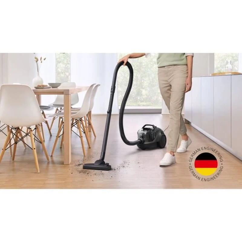 Aspirateur Traineau sans sac - BOSCH BGC21X300 - 550W - 2L - 76 dB - Noir