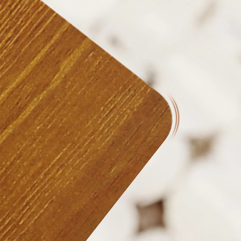 HOMCOM Mesa de Jantar 120x75 cm em Pinho Design Clean para 4-6 Pessoas