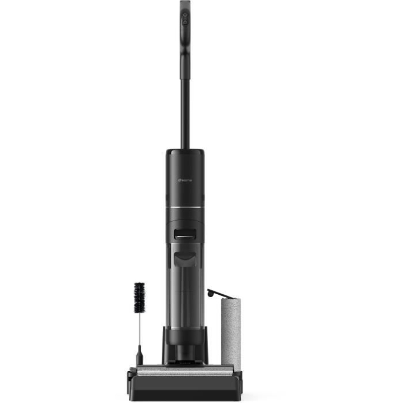 Dreame H12 Pro Aspirateur Balai Nettoyeur Intelligent Sec et Humide sans Fil, Autonettoyage Brosse, Écran LED, Réservoir Eau 900 ML