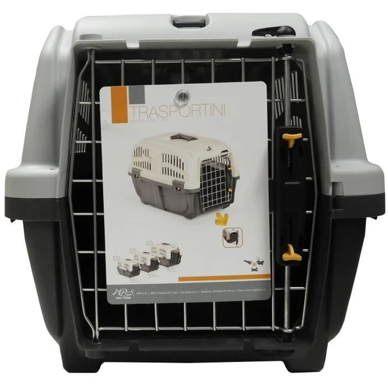 AIME Caisse de transport Skudo 55 x 36 x 35 cm - Pour chien et chat