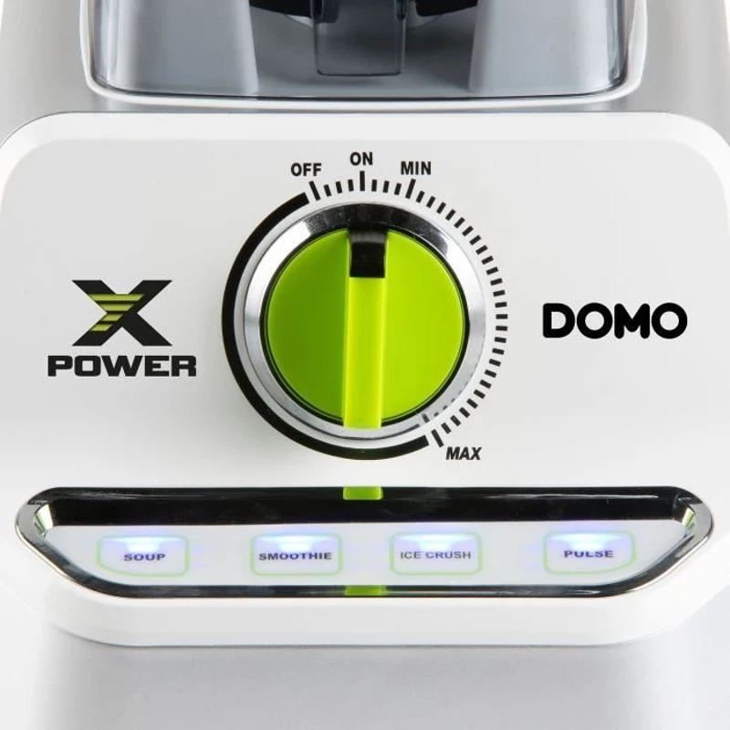Blender XPOWER - DOMO - DO747BL - 1500 W - 2 L - Gris