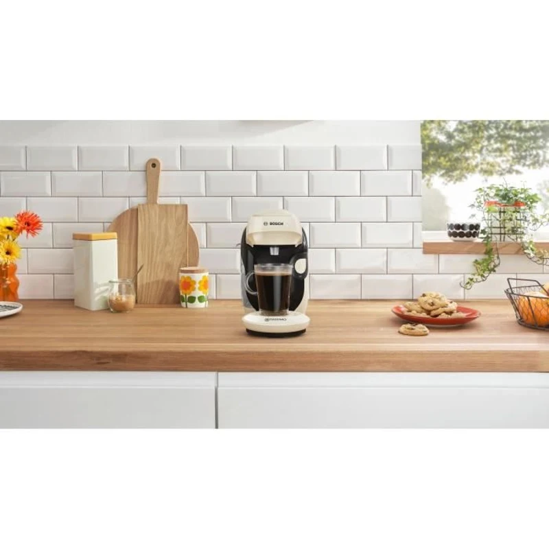 Machine a café multi-boissons - BOSCH - TASSIMO - T11 Style vanille - 1400 W