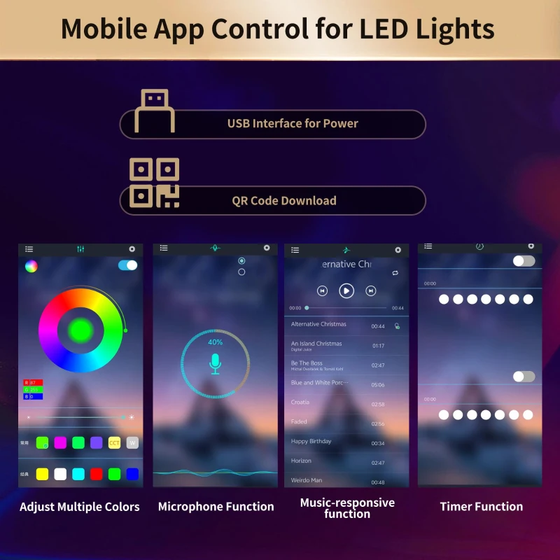 Tall Kitchen Cabinet with Open Middle Shelf and Five Drawers, Large Storage Cupboard for Dining Room, 115L x 40W x 180H cm, Black