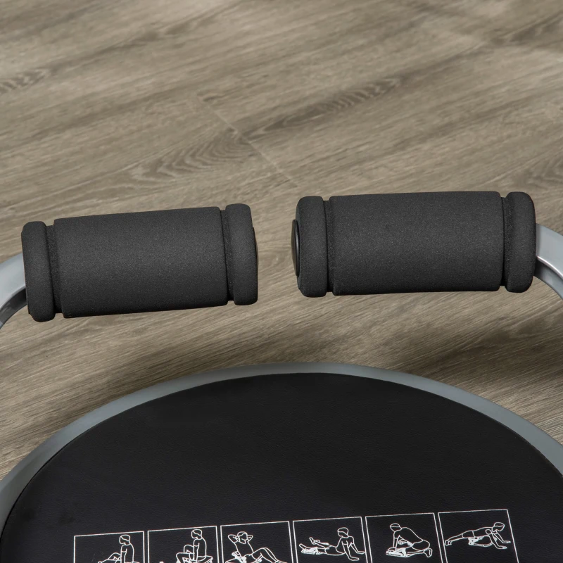 HOMCOM Banco Abdominal Dobrável para Treino Total Compacto e Ajustável