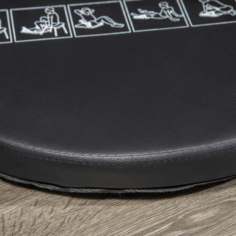 HOMCOM Banco Abdominal Dobrável para Treino Total Compacto e Ajustável