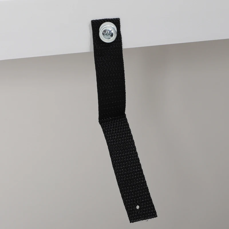 HOMCOM elektrische haard, 3D-vlammenbeeld, 3 instellingen, timer, afstandsbediening, wit(m-8)