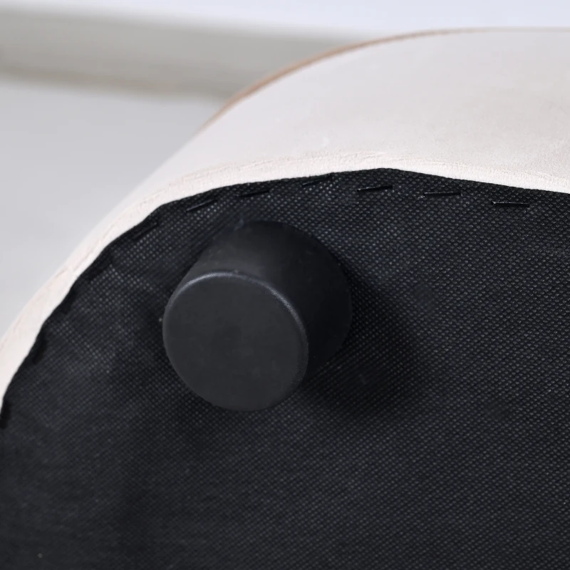 PawHut Canapea pentru câini canapea pentru animale de companie cu pernă detașabilă și husă lavabilă 66 x 43 x 19,5 cm bej