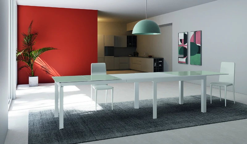 E-STYLO Tavolo allungabile moderno, perfetto per chi desidera unire stile, praticità e funzionalità, 83cm X 120/175/230/290/350cm H. 75cm