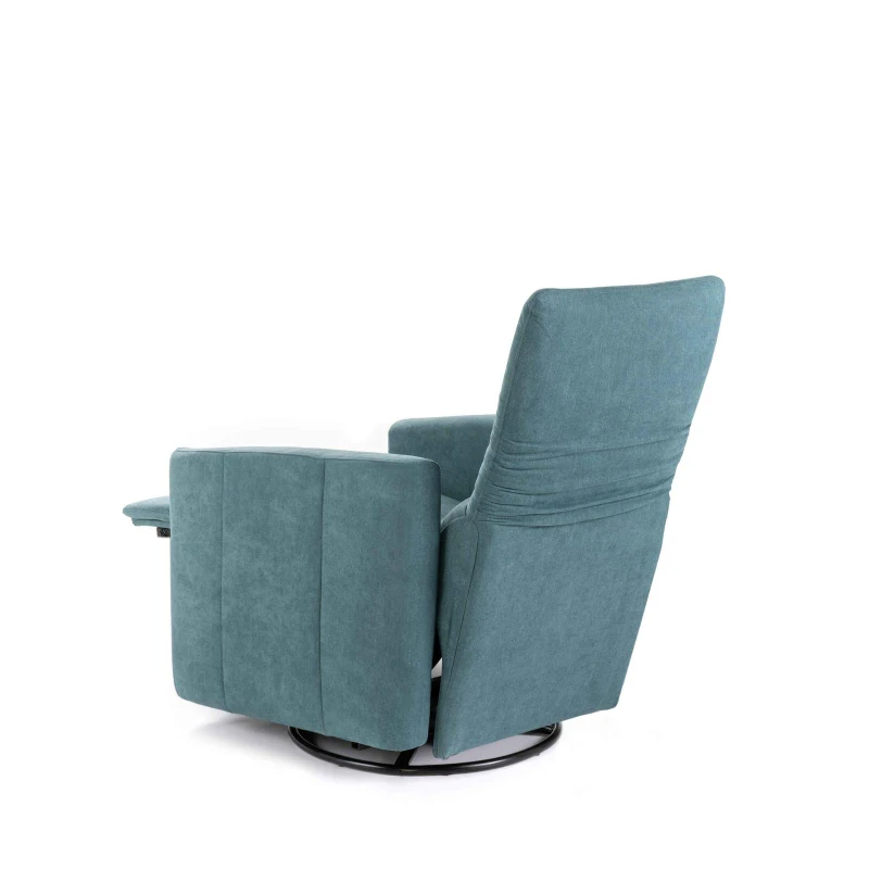 E-STYLO Poltrona reclinabile moderna in tessuto, perfetta per chi desidera il massimo comfort senza rinunciare allo stile, 85/140cm X 70cm H. 69 /96cm