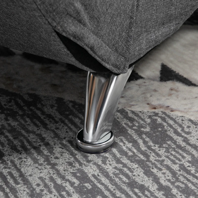 HOMCOM Poltrona Massaggiante con 8 Punti Vibranti e Riscaldamento, 5 Modalità, Timer e Telecomando, Grigio