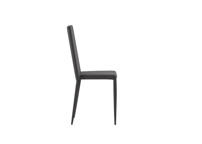 E-STYLO Sedia moderna in similpelle, perfetta per arredare cucine, sale da pranzo e living con stile ed eleganza, 40cm X 42cm H. 96cm