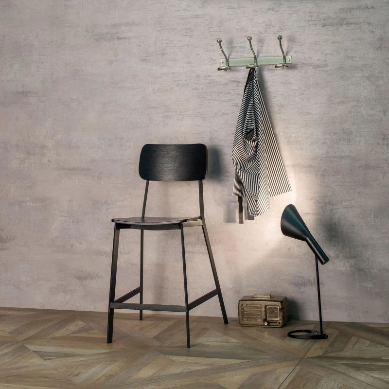 E-STYLO Sgabello moderno con alzata a gas, ideale per arredare angoli bar, cucine con penisola o isola con stile e funzionalità, 51cm X 51.5cm H. 97cm