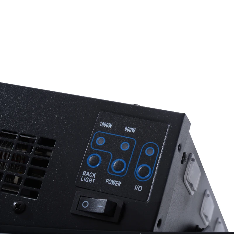 HOMCOM Șemineu Electric Încălzire 900-1800W Flacără 7 Culori și Telecomandă Negru