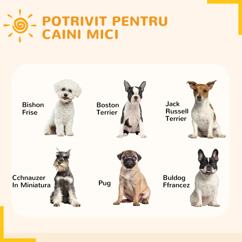PawHut Tarc de joaca rezistent pentru caini, din 6 panouri