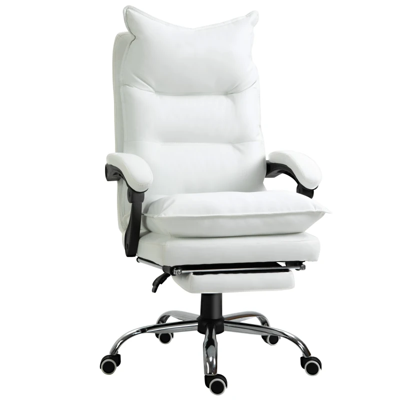 Vinsetto Reclining Executive Office Chair, Thick Padded 921-335WT