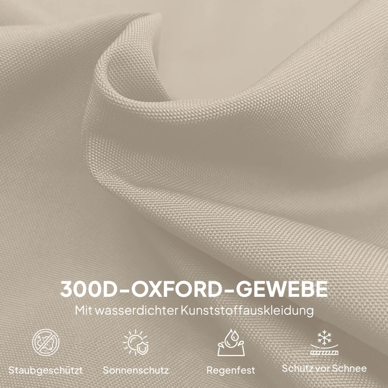 beschermhoes voor parasol met ritssluiting parasolhoes Ø 300 cm