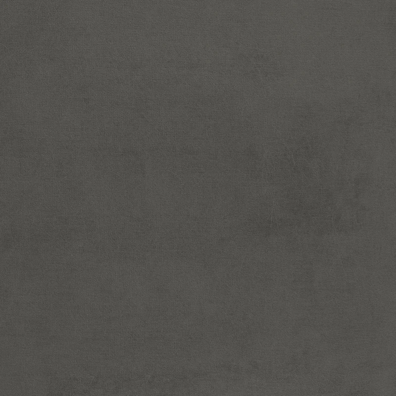 HOMCOM Pouf stool footrest storage ottoman in corduroy velvet 36 x 36 x 44 cm for living room, bedroom, gray