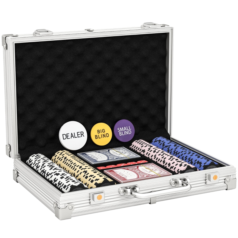 Mallette de 100 jetons de poker WELCOME LAS VEGAS - version TOURNOI