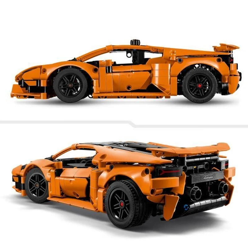 LEGO Technic 42196 Exclu Cdiscount Lamborghini Huracán Tecnica orange Voiture Jouet Pour Enfant de 9 Ans