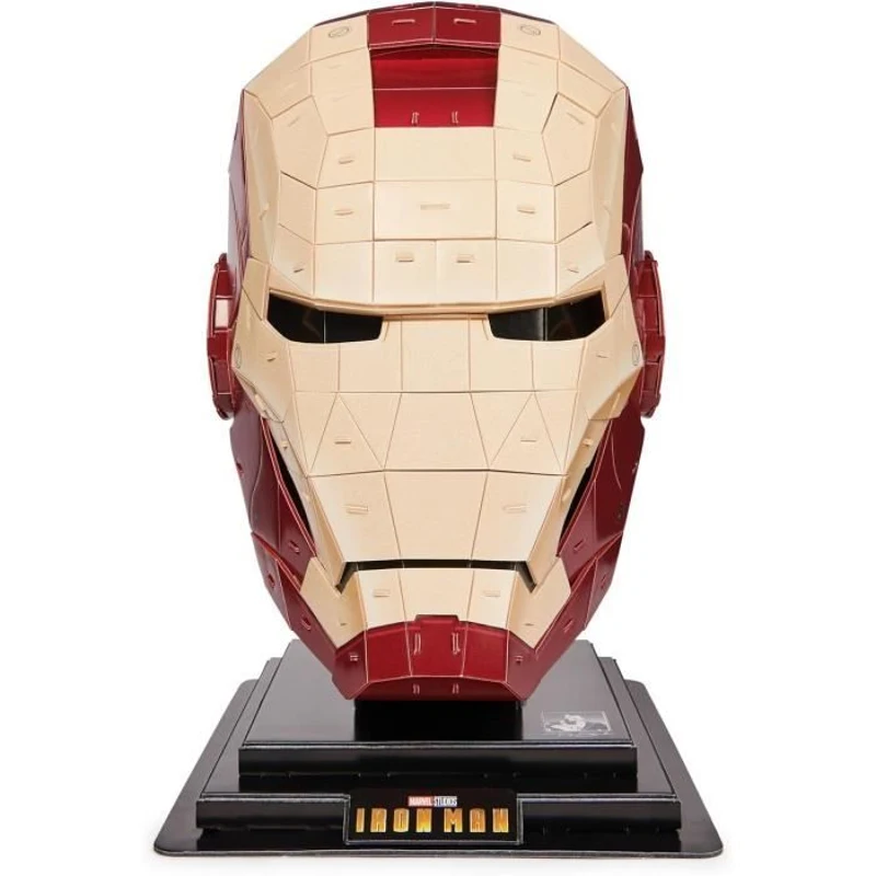 Marvel - CASQUE IRON MAN -Maquette 4D a construire
