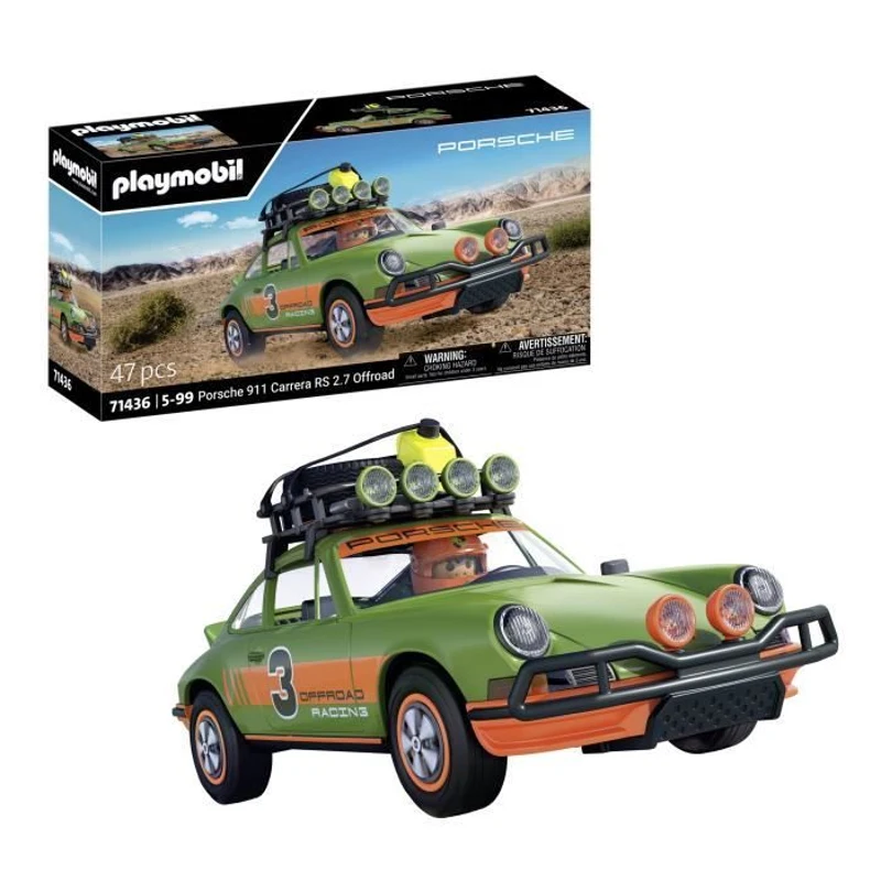 PLAYMOBIL 71436 Porsche 911 Carrera RS 2.7 Offroad Edition, Classic cars, Adulte, Voiture de collection