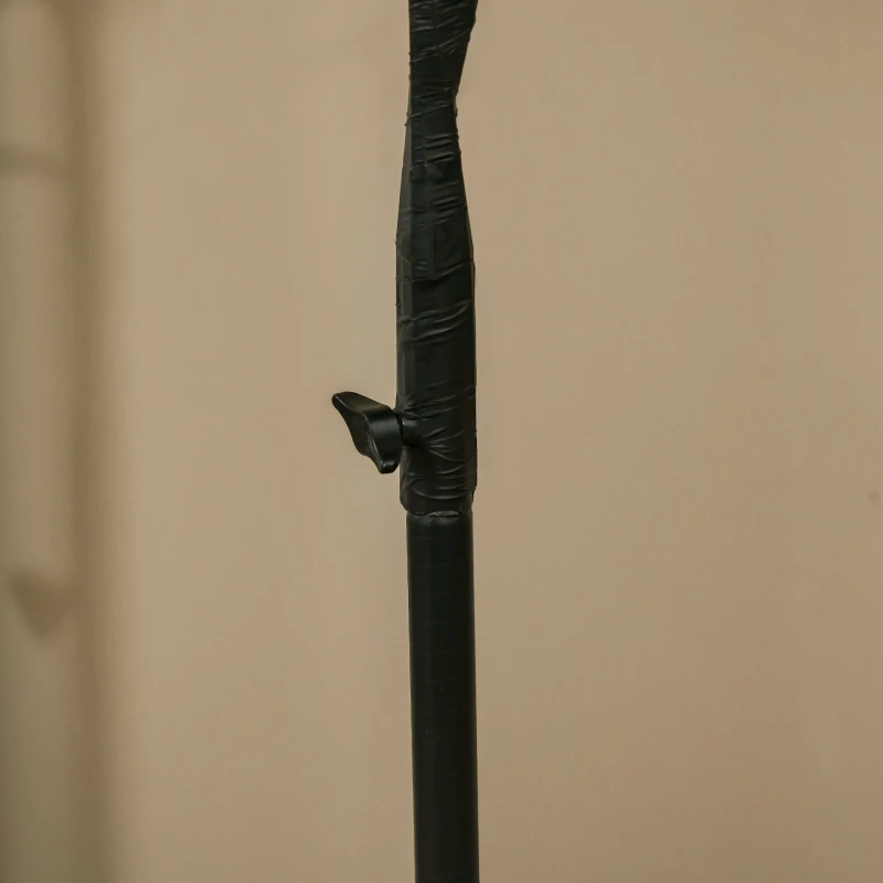 HOMCOM Lumină Copac Cireș cu 150 LED-uri Lampă Decorativă Floare de Cireș pentru Interior 17x17x150 cm Negru