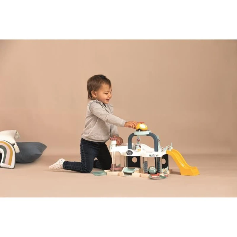 Garage Little Smoby Premier - 1 voiture incluse - des 18 mois
