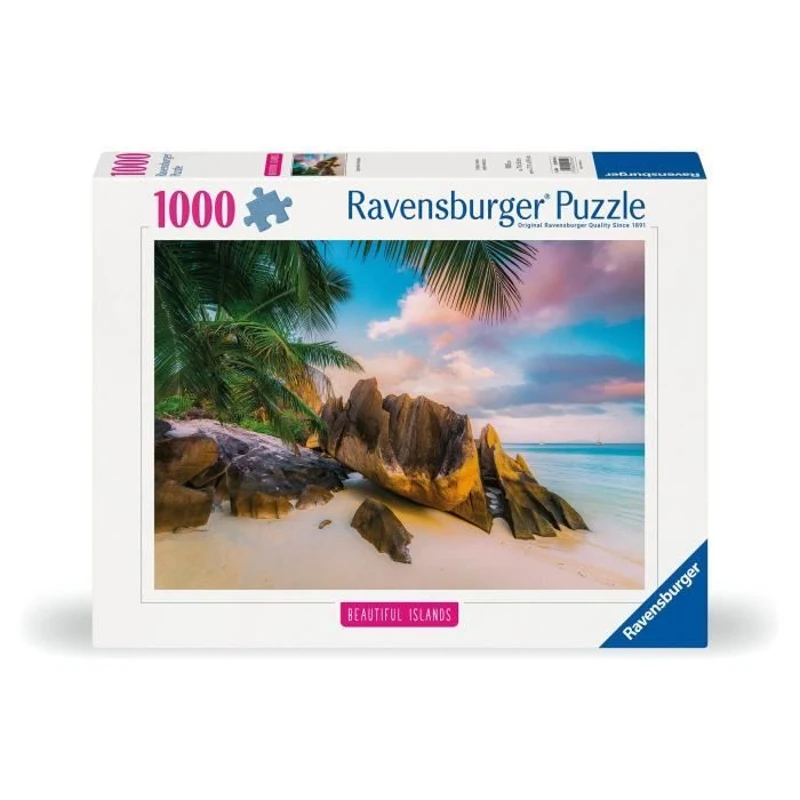 Puzzle 1000 pieces Les Seychelles (Highlights), Adultes et enfants, Des 14 ans, Puzzle de qualité supérieure, 12000154, Ravensburger