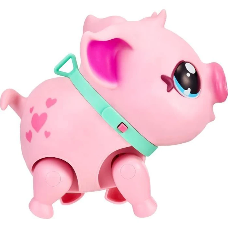 Jouet interactif - MOOSE TOYS - Little Live Pets Cochon rose - A partir de 5 ans - Piles incluses