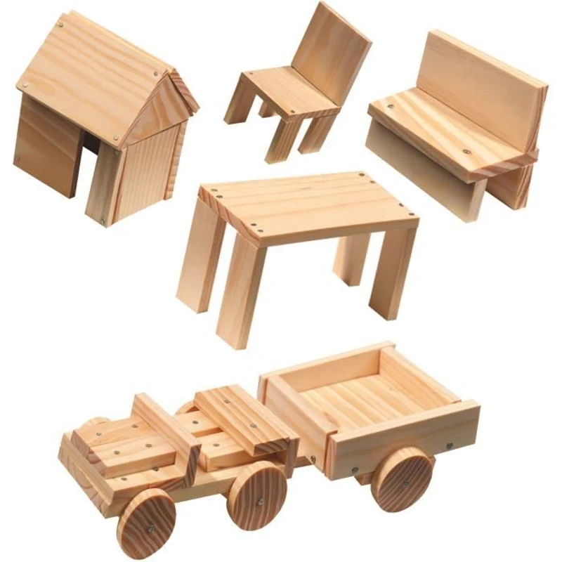 Atelier de menuiserie - SES CREATIVE - Kit complet - Jouets en bois