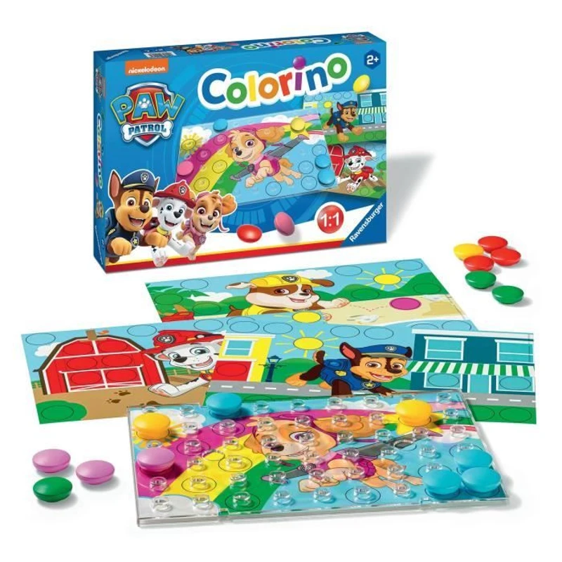 Colorino Pat' Patrouille, jeux éducatif, A partir de 2 ans, Ravensburger, Paw Patrol
