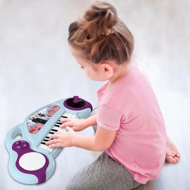 Piano électronique pour enfants La Reine des Neiges avec effets lumineux
