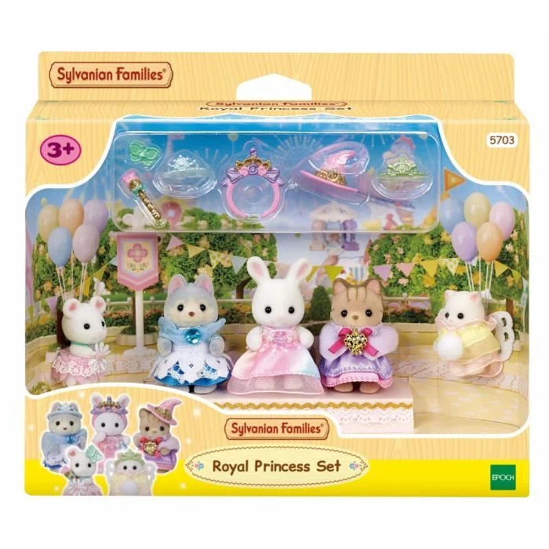 Set de 5 figurines bébés en costumes de princesses - SYLVANIAN FAMILIES - Modele 5703 - Mixte