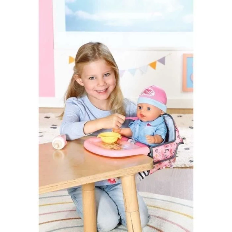 BABY BORN - Chaise haute pour poupée - Des 3 ans - Jeu d'imitation
