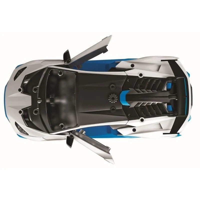 CLEMENTONI - Lamborghini Huracan STO a construire - Roues orientables - Manuel illustré et application pour visualisation 3D - Fabri
