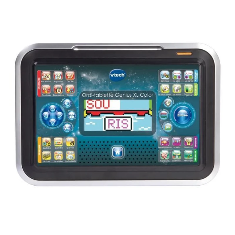 VTECH - Genius XL Color - Ordi-Tablette Enfant - Noir