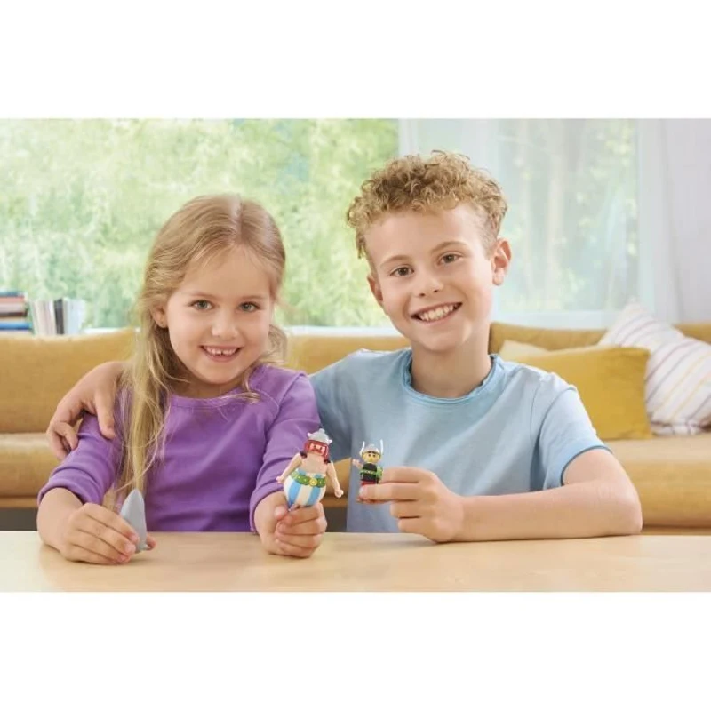 PLAYMOBIL 71160 Astérix La chasse au sanglier, avec Astérix, Obélix et Idéfix, 52 pieces, Des 5 ans