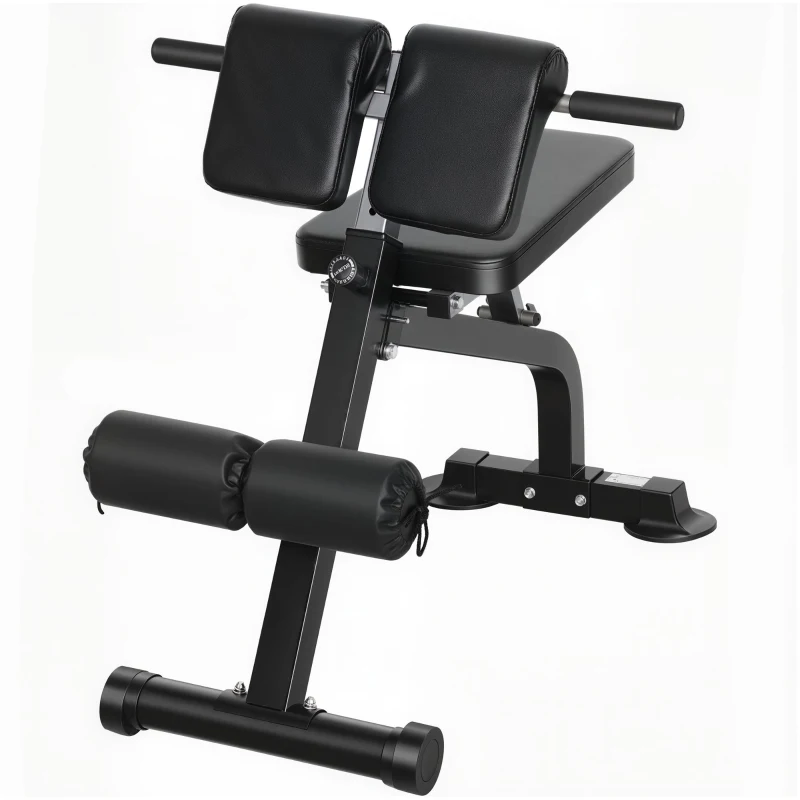 SPORTNOW Ławka treningowa, ławka do hantli, ławka fitness, stalowa rama, czarny