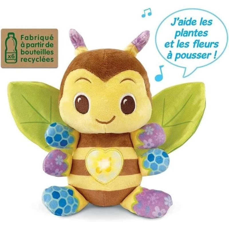 VTECH BABY - Play Green - Maëlle, mon Abeille des Découvertes (Bouteilles Plastique Recyclées)