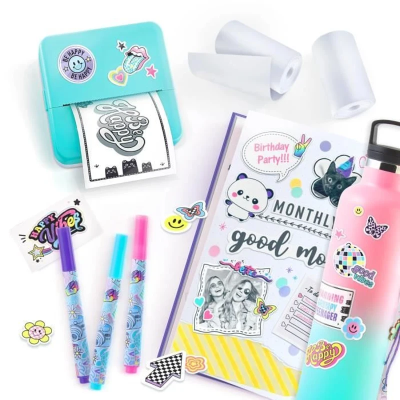 Canal Toys - Imprimante Instantanée de Poche Photo Creator - Impression thermique et économique - CLK 017