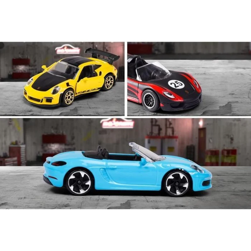 Majorette - Porsche Discovery Pack 20+2 - 22 Véhicules en Métal - Echelle 1/64eme - Collection Porsche