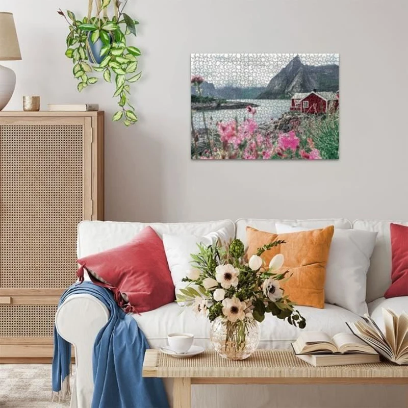 Puzzle 1000 pieces Reine, Lofoten, Norvege (Highlights), Adultes & enfants, Des 14 ans, 12000112, Ravensburger