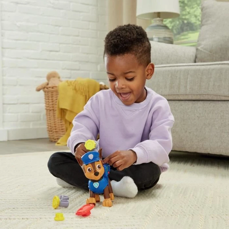 Figurine interactive VTECH Pat Patrouille - Chase avec accessoires de sauvetage pour enfants de 3 a 7 ans